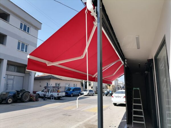 mafsallı tente sistemleri